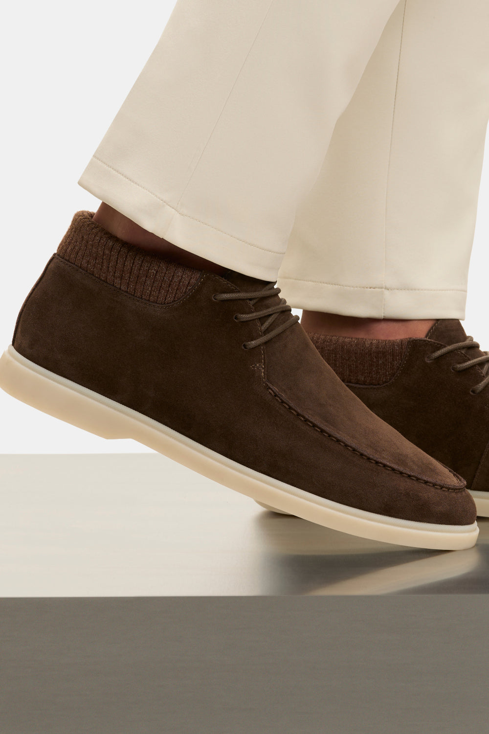 THE CLASSIC MID SUEDE LOAFERS