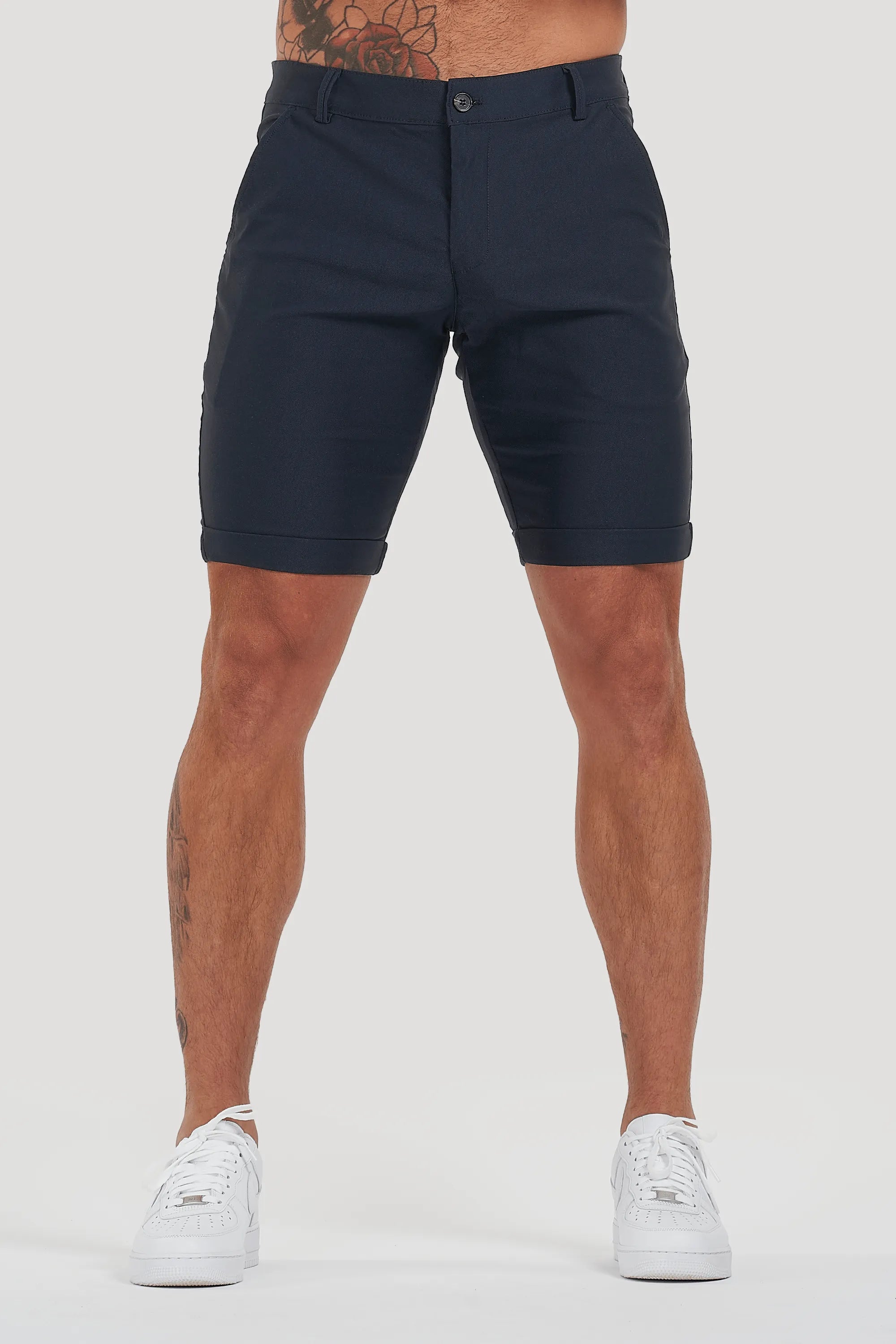 THE AVANI SHORTS - DARK BLUE - ICON. AMSTERDAM