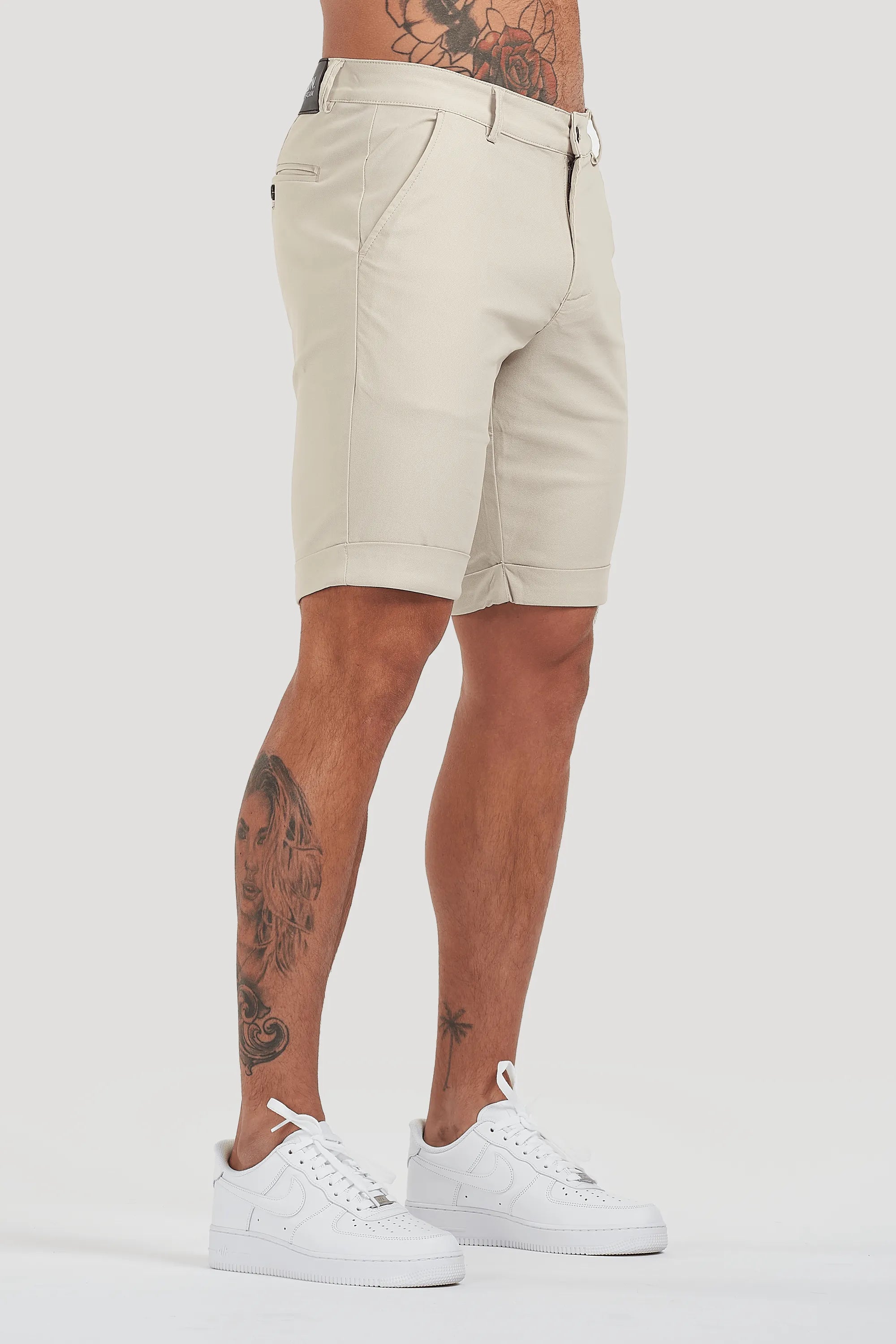 THE AVANI SHORTS - IVORY - ICON. AMSTERDAM