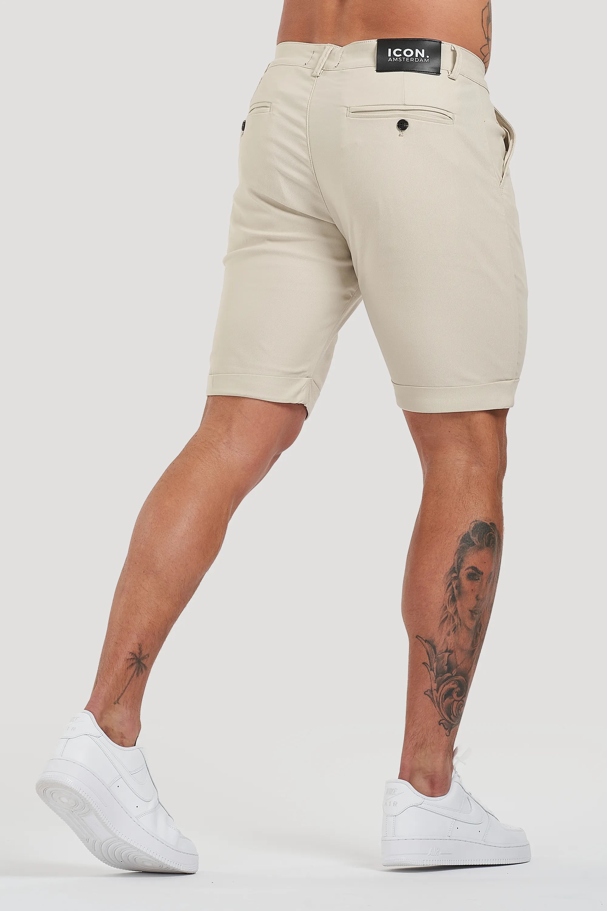 THE AVANI SHORTS - IVORY - ICON. AMSTERDAM