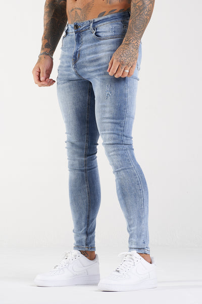 THE GATO JEANS - STEEL BLUE - ICON. AMSTERDAM