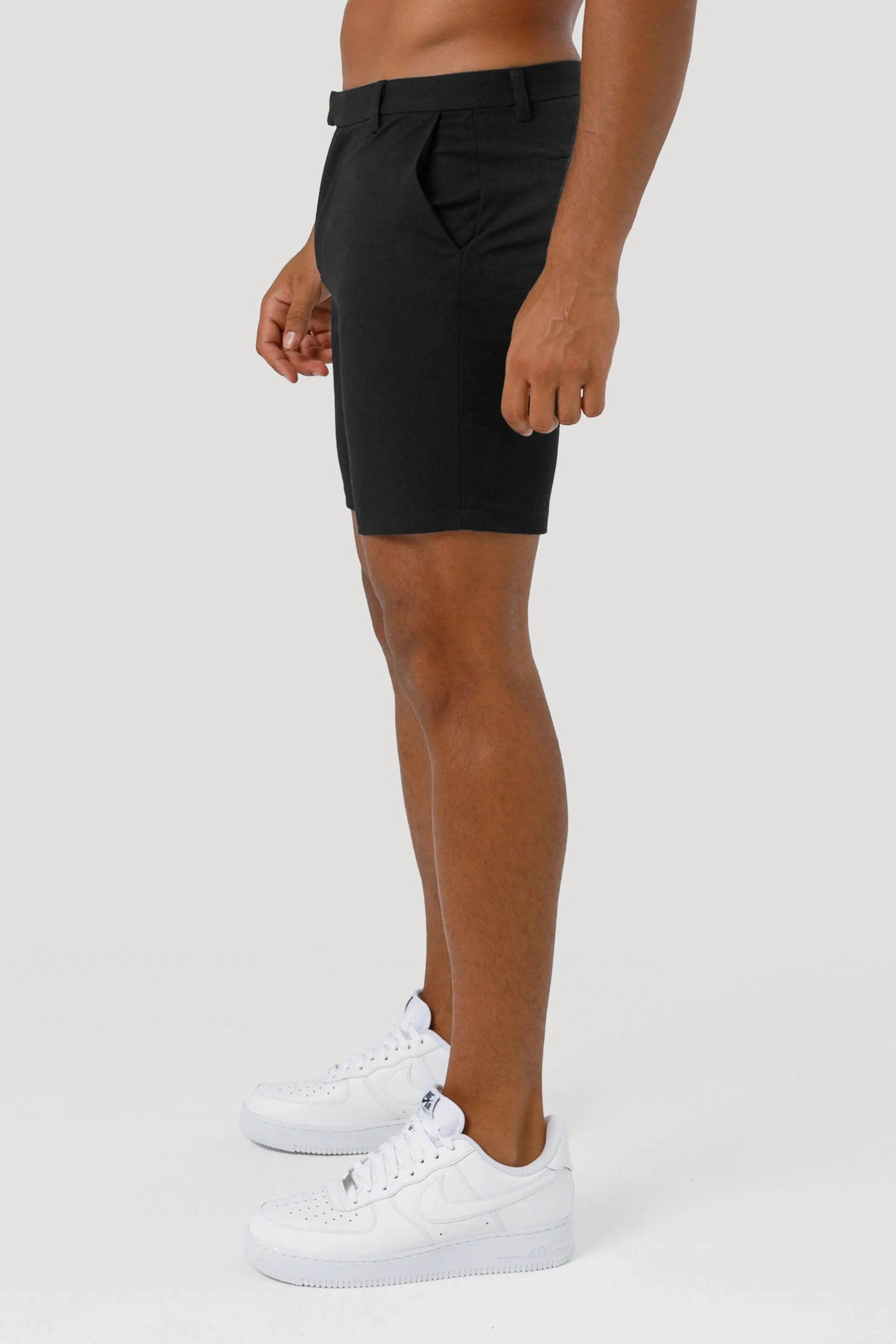 THE LUCIA SHORTS - BLACK - ICON. AMSTERDAM