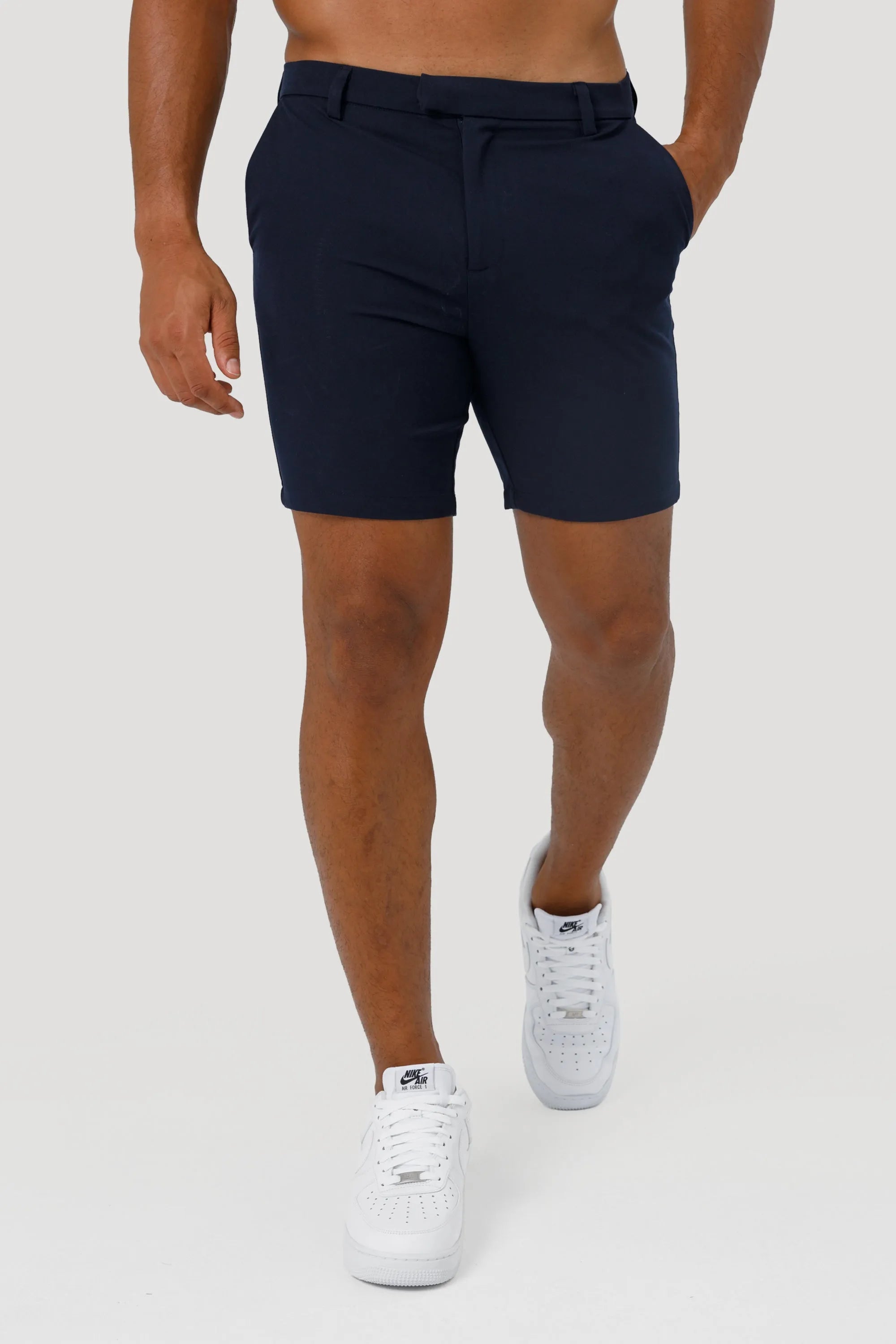 THE LUCIA SHORTS - NAVY BLUE - ICON. AMSTERDAM