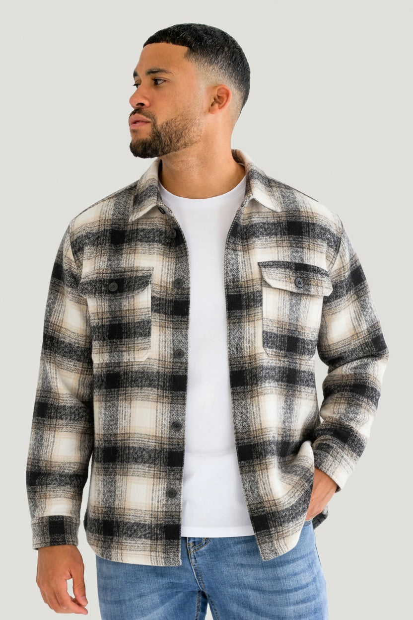 THE LUGO CHECKED OVERSHIRT