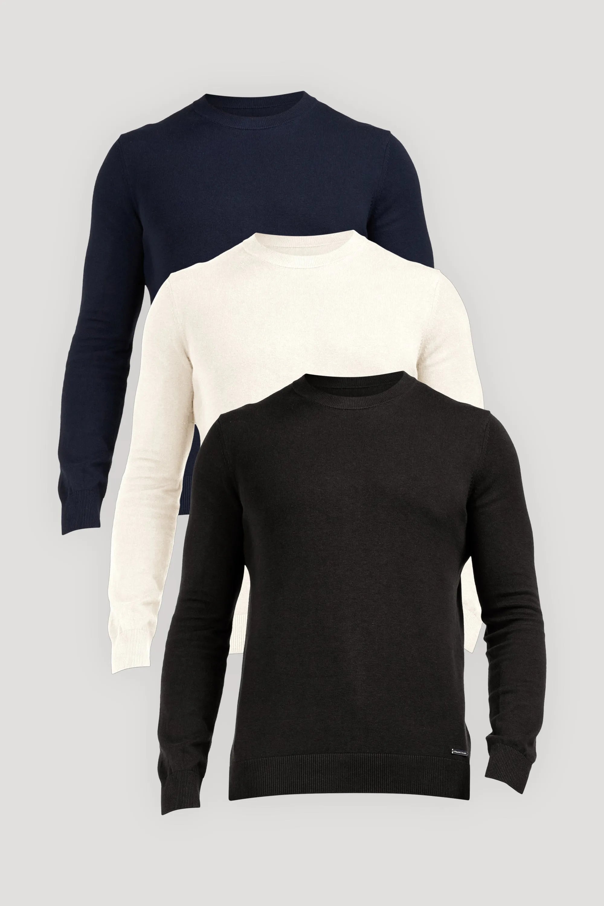 THE SANTONI CREWNECK SWEATER BUNDLE 3-PIECE SET - ICON. AMSTERDAM