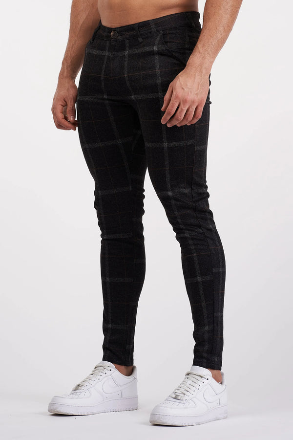 THE IZAYA TROUSERS - BLACK - ICON. AMSTERDAM