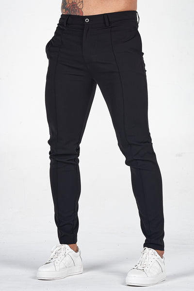 THE VOCO TROUSERS - BLACK - ICON. AMSTERDAM